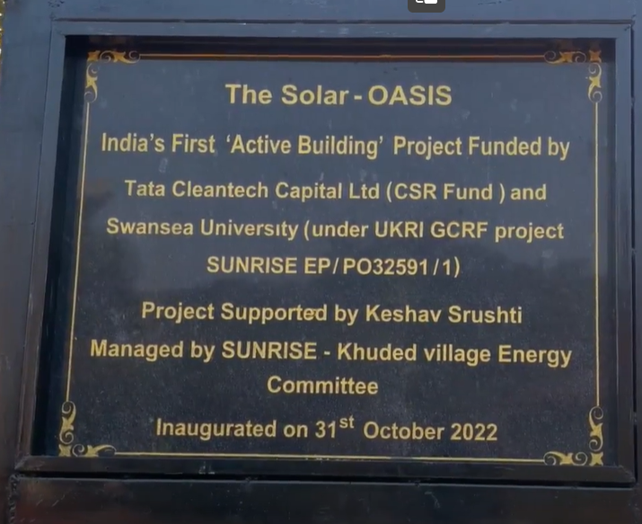 the Solar Oasis - India’s first ACTIVE building